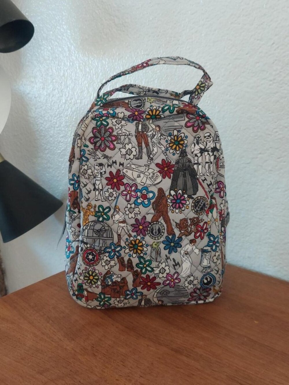 Star Wars Vera Bradley Far Far Away Lunch Bag Cooler Box Quilted Floral Disney